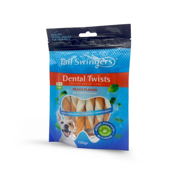 Dental Twists Peach Flavor