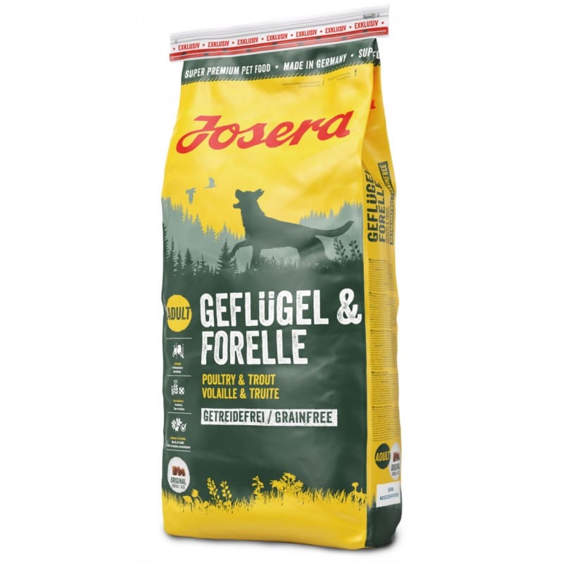 JOSERA POULTRY AND TROUT GRAIN FREE 15KG