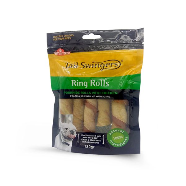 Porkhide Rolls with Chicken