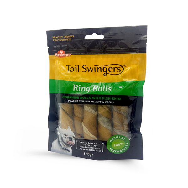 Porkhide Rolls with Fish